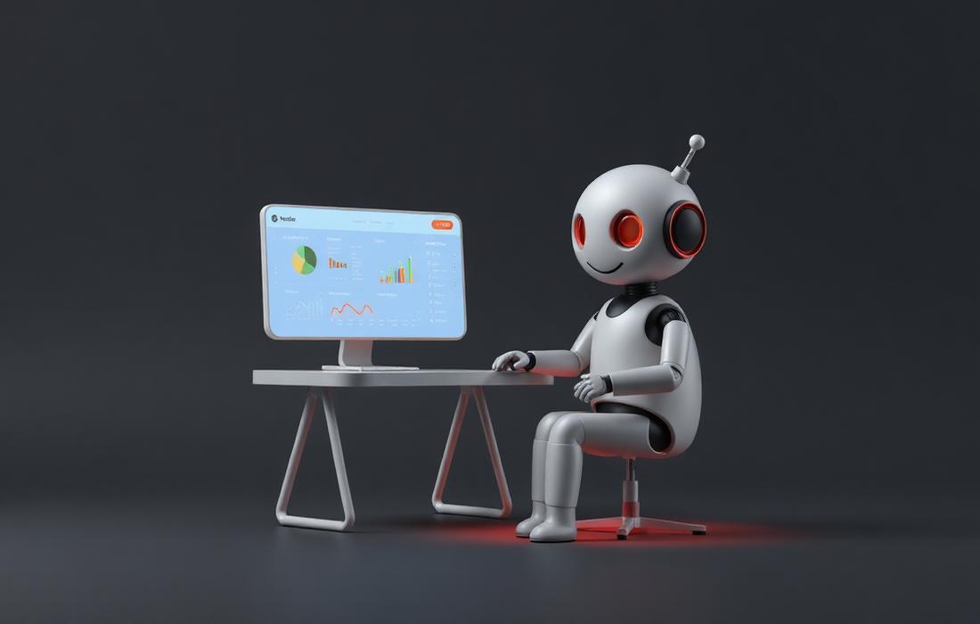 AI Worker aan het werk in Roots Space